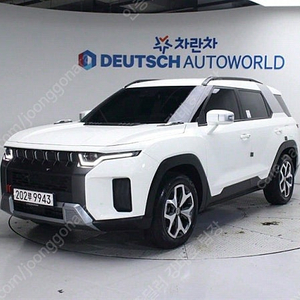 토레스 중고차 쌍용 중고차 흰색 2023년식 53,162km 1.5 GDI-T 2WD T5 중고자동차