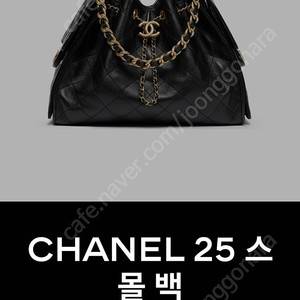 샤넬 25백 스몰 캐비어 금장