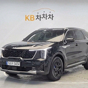 쏘렌토 중고 가격 쏘렌토 중고차 쏘렌토 하이브리드 중고 검정색 2024년식 6,736km 1.6T 2WD 시그니처 최저가 중고차