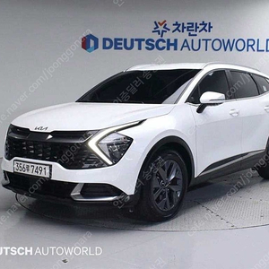 디올뉴 스포티지 중고 시세 흰색 2021년식 77,395km 1.6 가솔린 2WD 노블레스 중고차 리스 할부 추천 즉시출고 가능