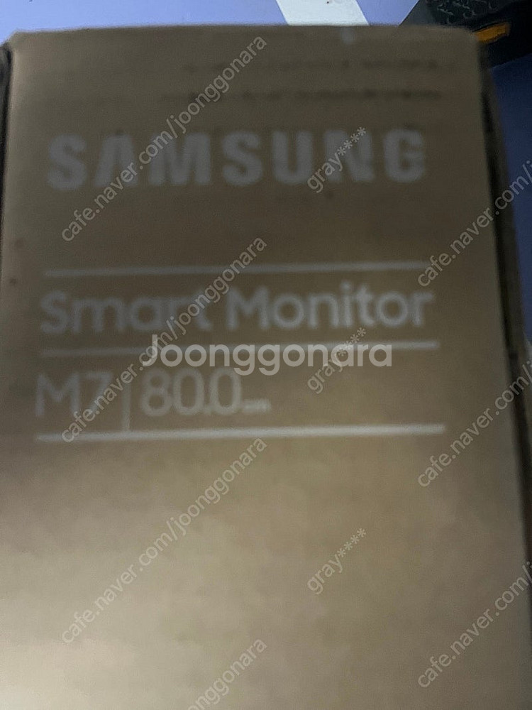 삼성 스마트 모니터 M7 80cm 새상품--1