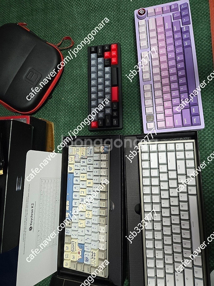 HI75,키크론 K2N3(LED핫스왑갈축) 레트로 블루...--1