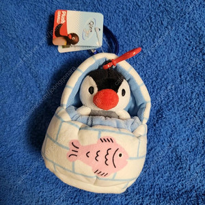 핑구 이글루 키링 인형 가방고리 11cm 새상품 (핑가)