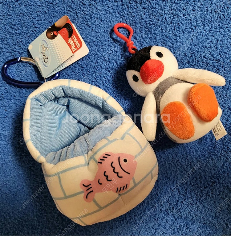 핑구 이글루 키링 인형 가방고리 11cm 핑가--1