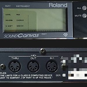 가격인하) Roland SC-55 첫모델 게임음악 전설 롤랜드 모듈 사운드캔버스