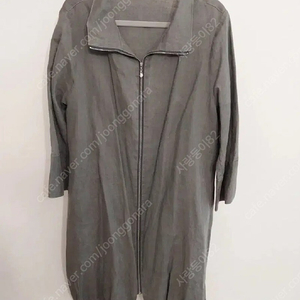 (거의새상품) 여성 린넨 롱자켓