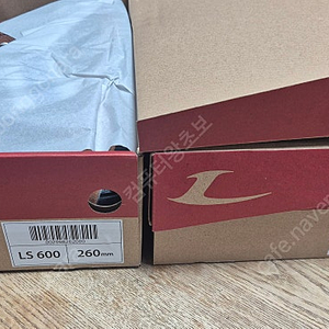 르까프 안전화 LS600 새제품 완박스 260 미리 입니다 10박스