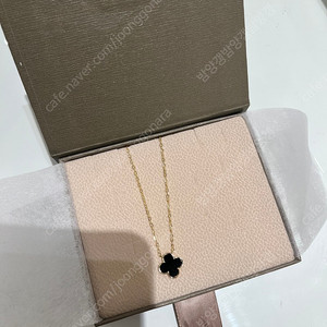14k 클로버 목걸이