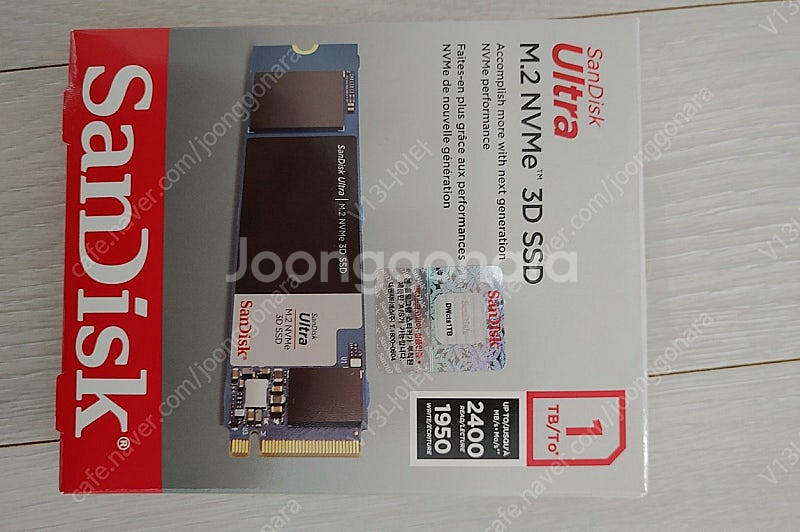 새제품 국내 무상AS 5년 샌디스크정품NVME1TB (...--0
