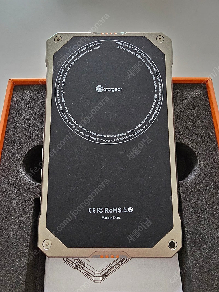 Fotorgear MS01 무선 마그네틱 아이폰 스마크폰 셀카 모니터 디스플레이 맥세이프--2