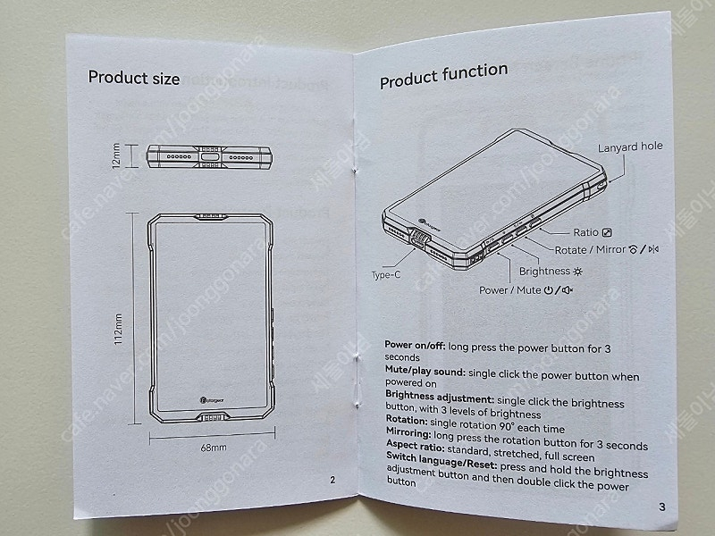 Fotorgear MS01 무선 마그네틱 아이폰 스마크폰 셀카 모니터 디스플레이 맥세이프--8