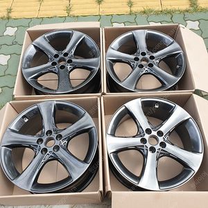 G80 RG3 20인치 고스트크롬 한대분 최저가 판매