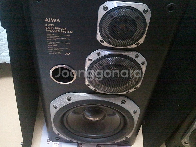 80년대 빈티지 aiwa 스피커 sx-s555 팝니다....--4