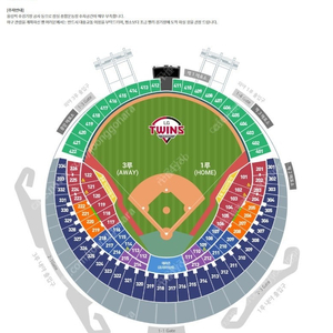 6월21일(토) LG트윈스 VS 두산베어스 레드석 104블록 10열 통로 1자리 정가양도