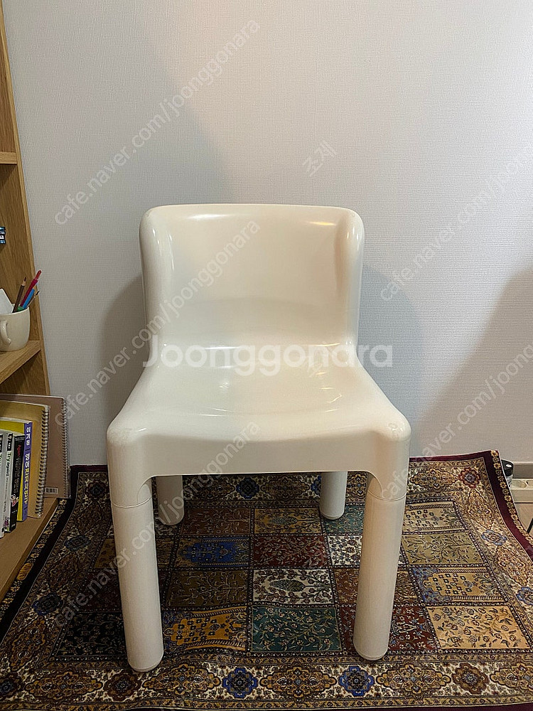 kartell 카르텔 4875 화이트 체어--0