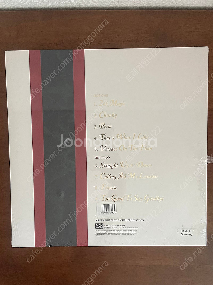 브루노 마스lp(Gold color)설명필독!--1