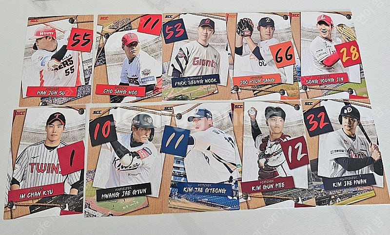2025 kbo 크보 카드 판매 교환(삼성)--1