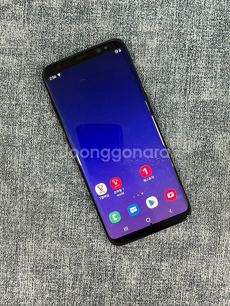*SKT* 갤럭시S8 64G 블랙 파손없는 게임용 서브...--2