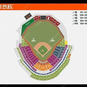 한화 vs LG 6/14(토) 1루내야B 4층