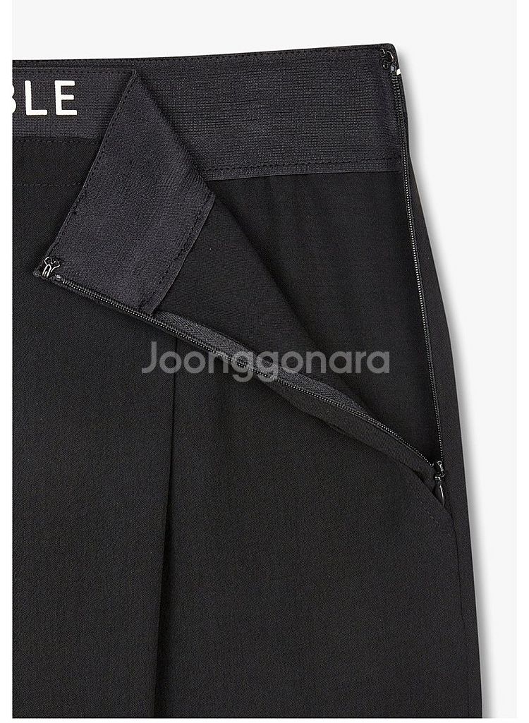 [새상품]보브(VOV) 레터링 밴딩 쿨 와이드팬츠--7
