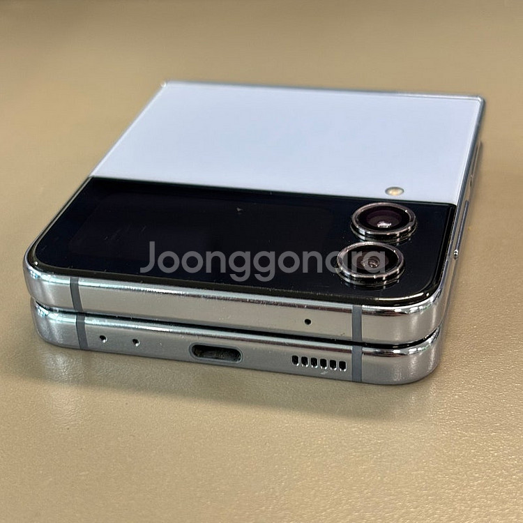 갤럭시Z플립4 블루색상 256용량 22년10월개통 미파...--4