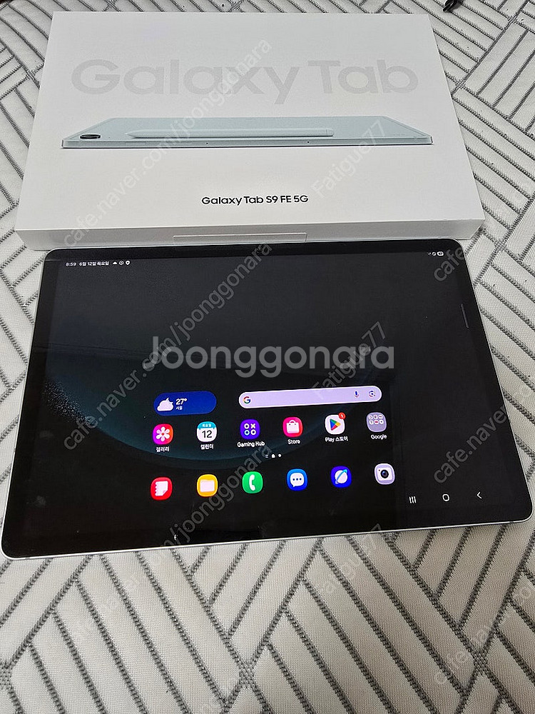 갤럭시탭S9FE 5g 128gb--0