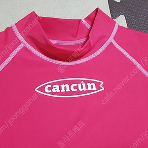여성 cancùn 래쉬가드 상의 새상품 사이즈 s