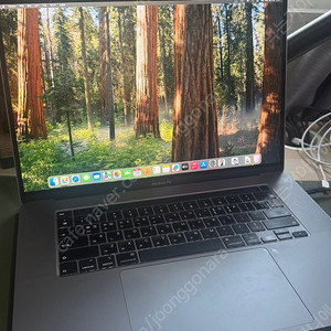맥북프로 16인치 i7 2019 a2141 16기가램 512기가 팝니다.