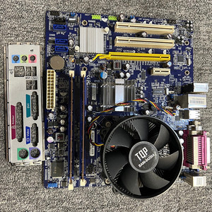 컴퓨터 Q6600 G41 메인보드 택포 2만원