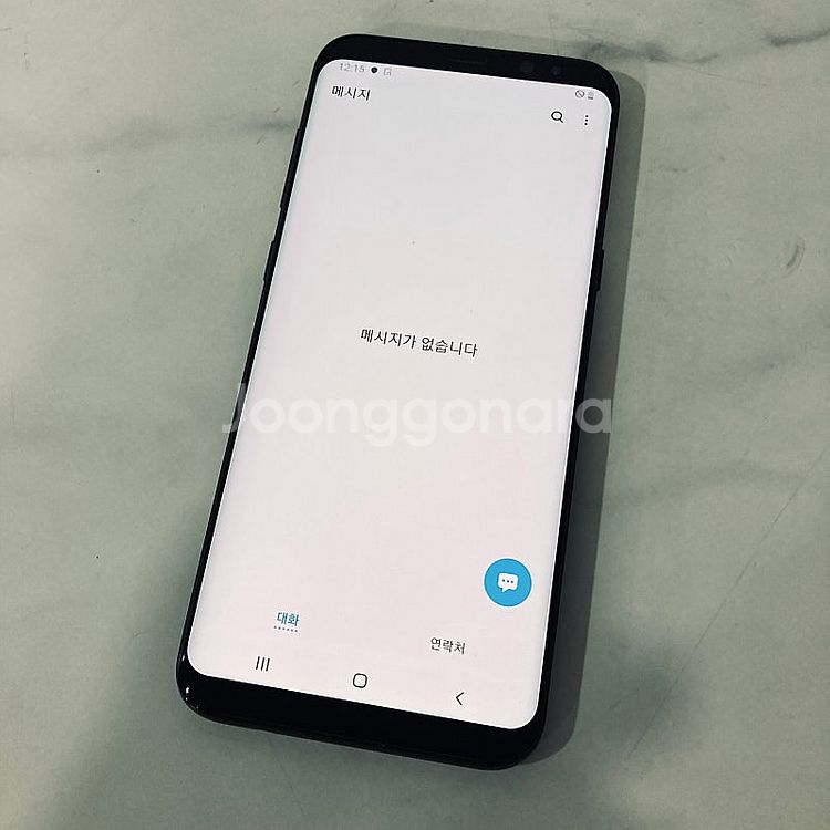 갤럭시 S8플러스+ 블랙 128기가 매우깨끗한기기 8만...--5