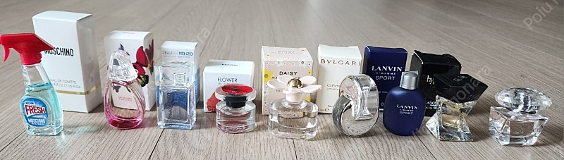 각종 향수 미니어쳐 프라다,입생추가 이미지