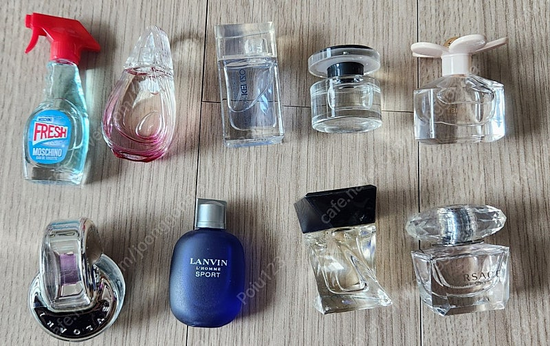 각종 향수 미니어쳐 프라다,입생추가 이미지