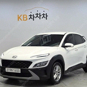 현대 코나 중고 더 뉴 코나 중고자동 흰색 2022년식 가솔린 1.6 터보 2WD 스마트 개인중고차