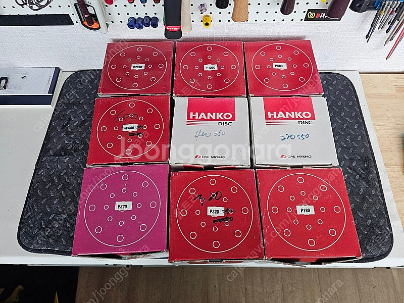 6인치 원형 샌딩페이퍼--0