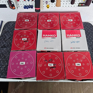 6인치 원형 샌딩페이퍼