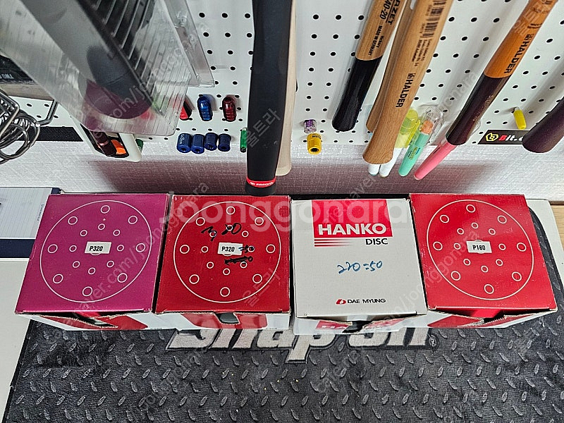 6인치 원형 샌딩페이퍼--3