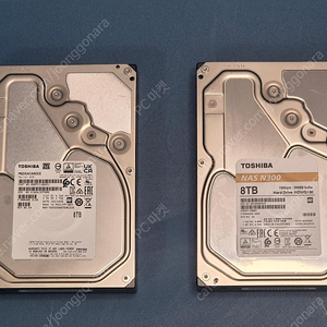[판매] 도시바 HDD SATA 8TB MG06 / NAS N300