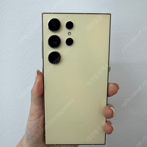 [대전중고폰] 349810 갤럭시S24울트라 256G 옐로우 무잔상 판매합니다 85만원
