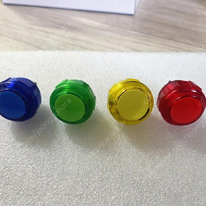 중고 뉴크동레버+캡슐봉2개+탄성30고무바이올렛+헤드2개, 게이머핑거 30mm 버튼 8개, 산와버튼 30mm 8개, 24mm2개, 체리 30mm 4개