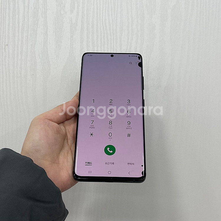 57101 갤럭시S21울트라 256기가 블랙 공기계 팝...--2