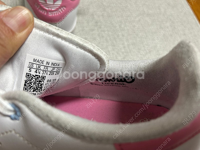 아디다스 오리지널 키티 스탠스미스 235 size--4