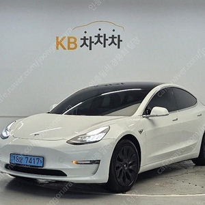 모델3 중고 테슬라 중고 흰색 2020년식 84,400km 롱 레인지 중고차시세