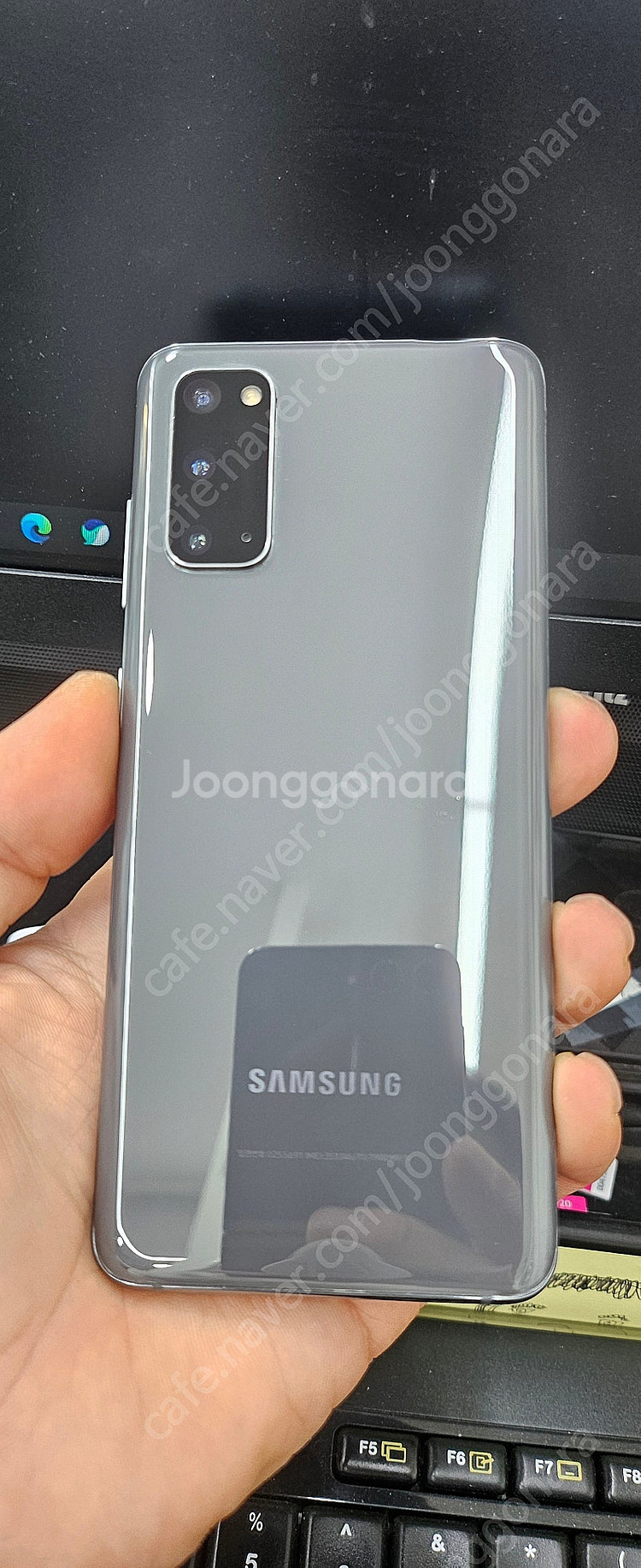 갤럭시S20 G981 128G 그레이 16만 인천 부평--2