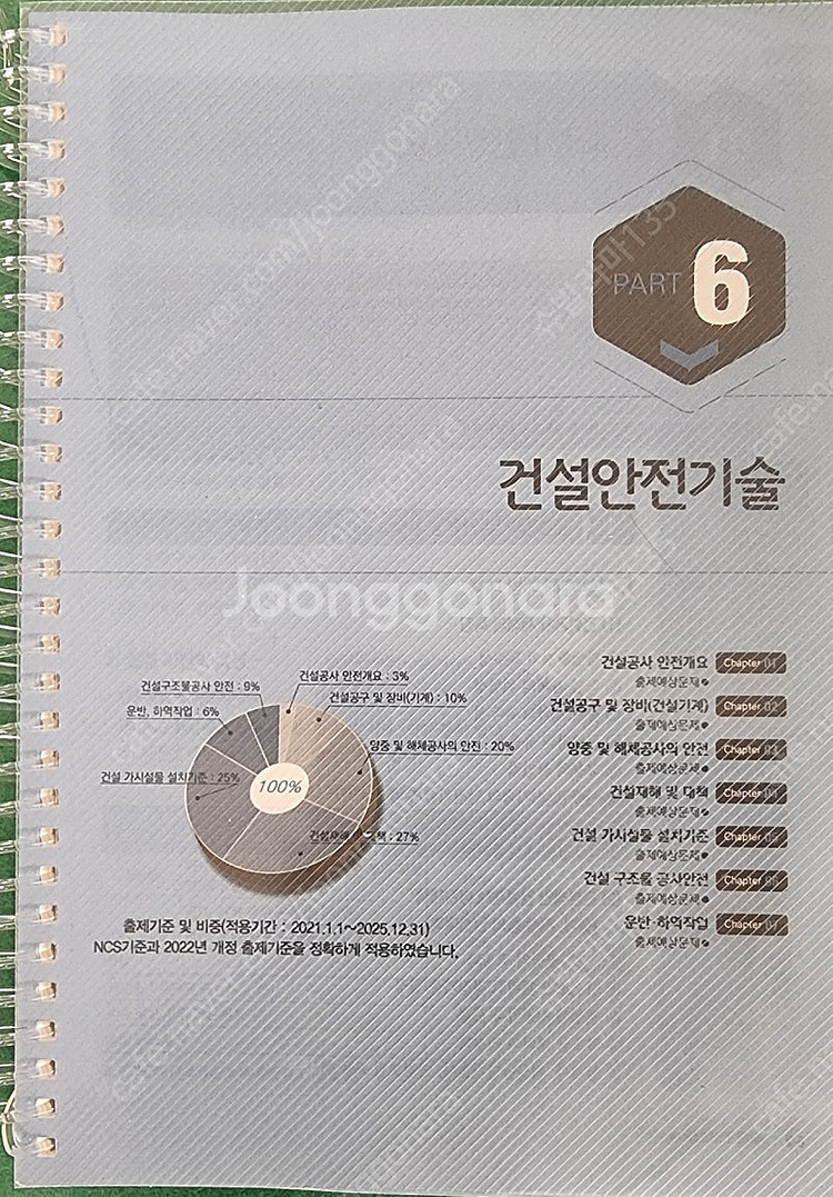건설안전기사 필기+실기 과년도 팝니다--2