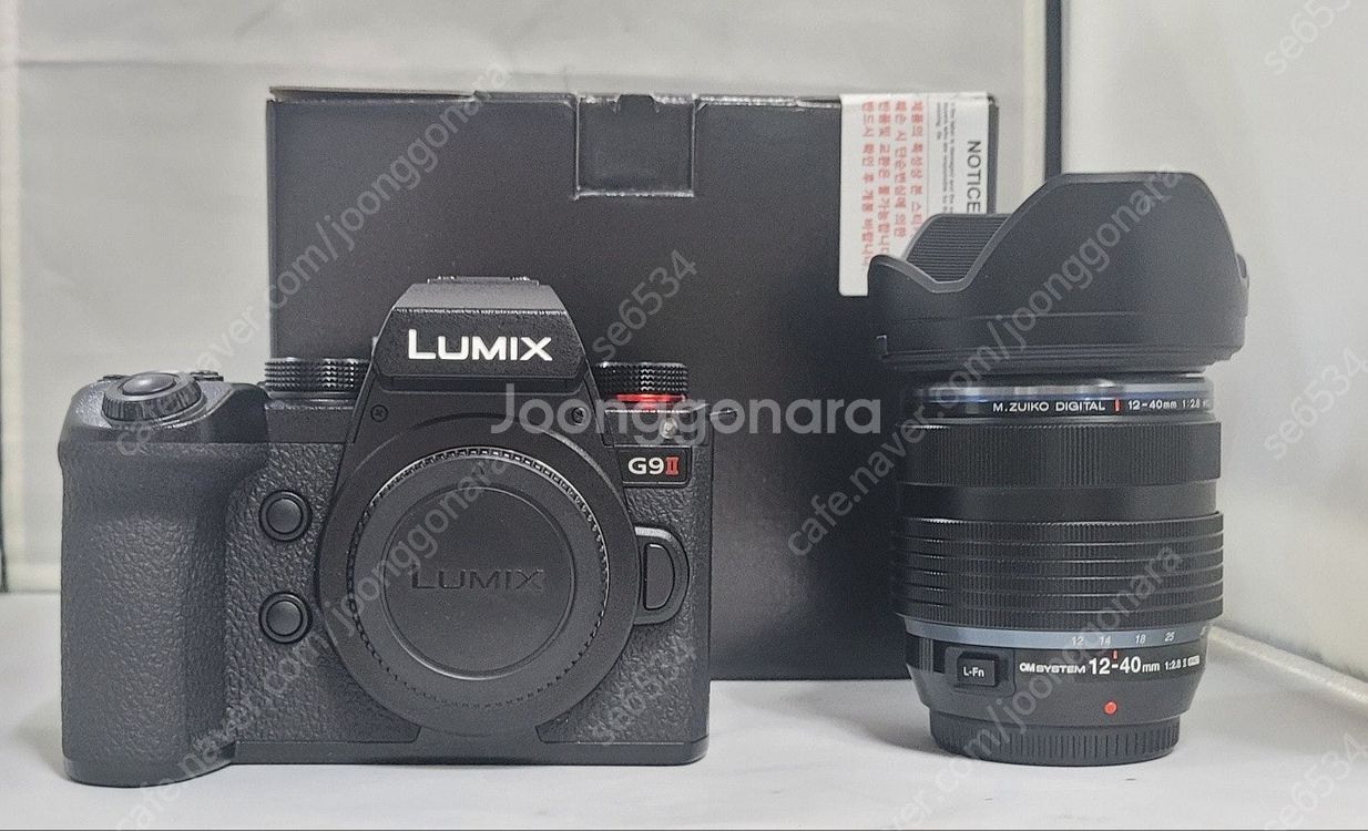 파나소닉 G9II 올림푸스 12-40 1;2.8 II ...--1