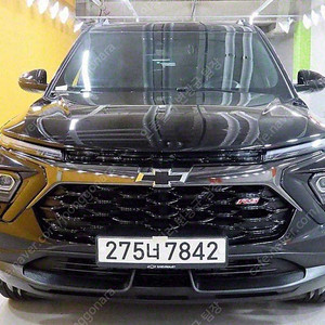 트레일블레이저 중고 쉐보레 중고승용차 검정색 2024년식 16,409km 가솔린 1.35 터보 4WD RS 수원중고차