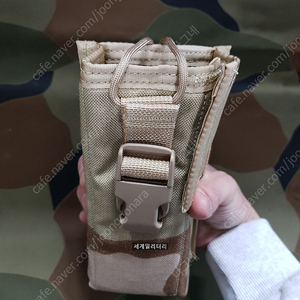 미군 오리지날 사막삼색 무전기 파우치
