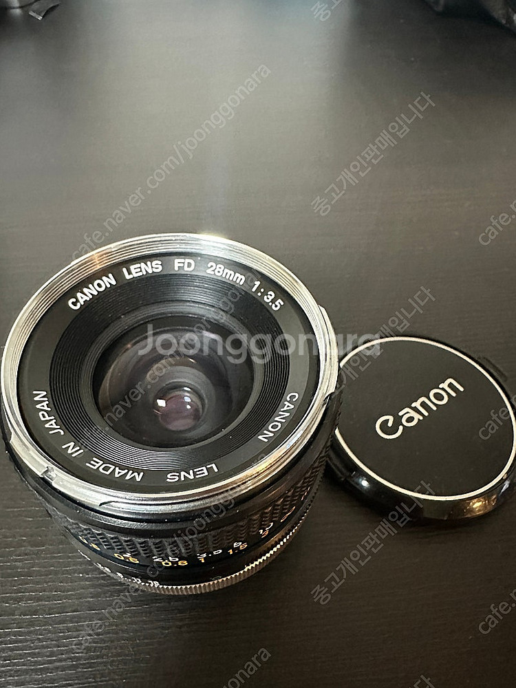 캐논 FD 28mm F3.5 크롬노즈--0