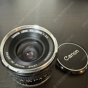 캐논 FD 28mm F3.5 크롬노즈