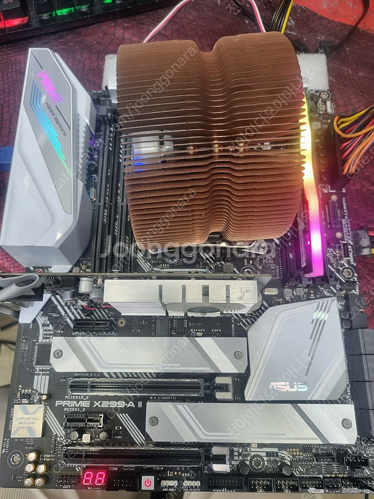 asus 프라임 x299 보드 i7 7820x 합본 택...--2